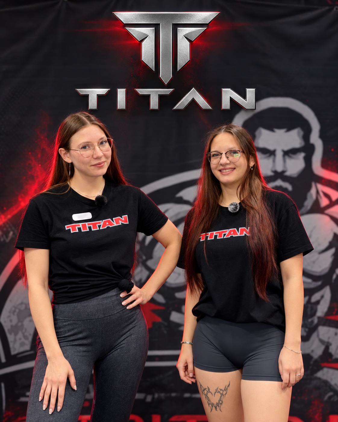 Тренеры TITAN: слева Кристина, справа Светлана